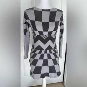 Long Sleeve Knit Dress - Size medium